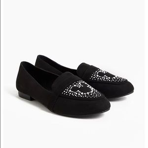 Torrid size 11 Black Mickey Loafers